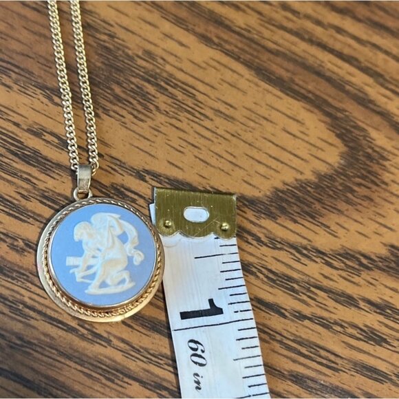Wedgwood 1/20 12k gf chain and pendant vintage - Picture 6 of 6